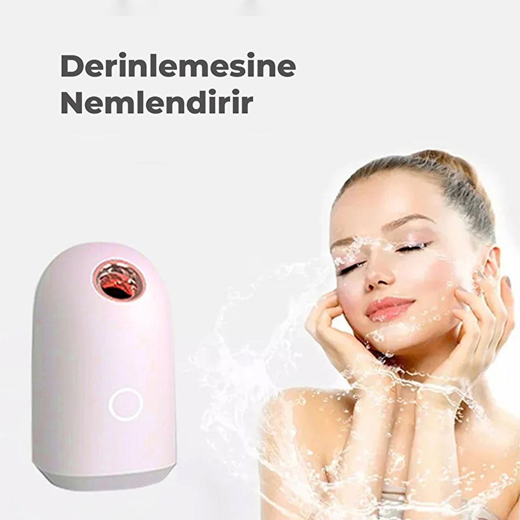Neutron Nano Ionic Facial Steamer - Deep Cleansing, Hydration, Portable Skincare Device for Blackhead Removal and Skin Refreshing