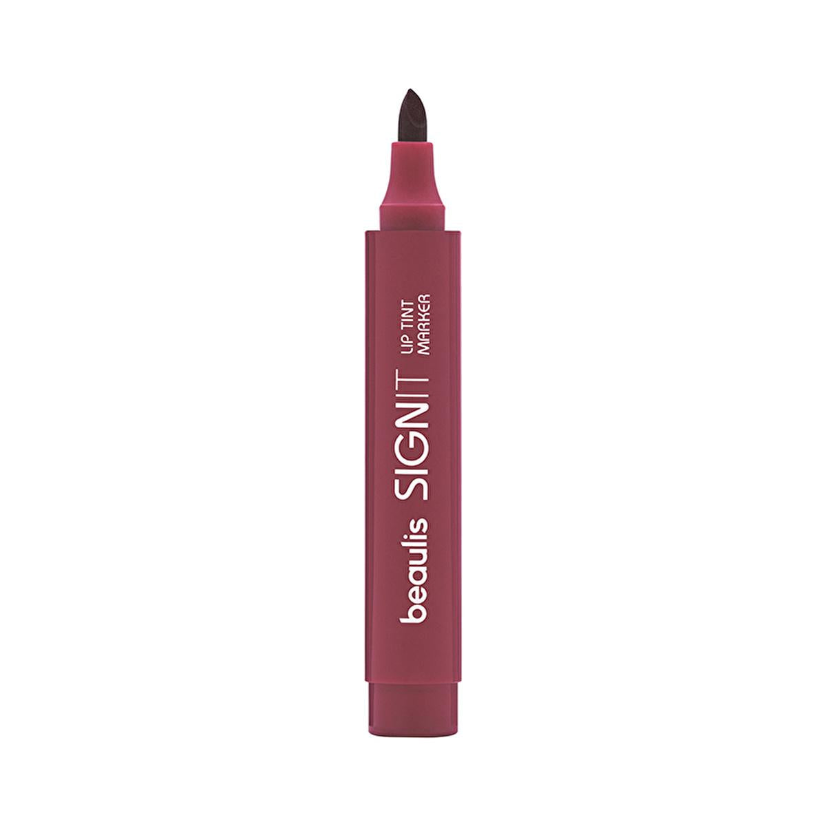 Beaulis Sign It Lip Tint Marker 669 Rose Hashtag - Long-Lasting Lip Color with Precise Application