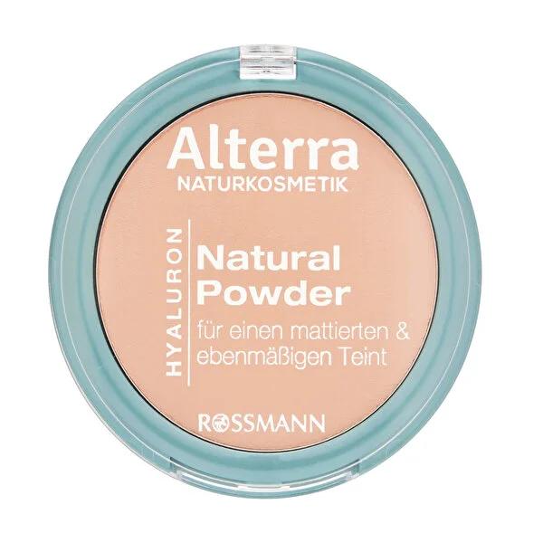 Alterra Makeup Powder - Natural Matte Finish with Hyaluronic Acid & Organic Hemp Seed Oil