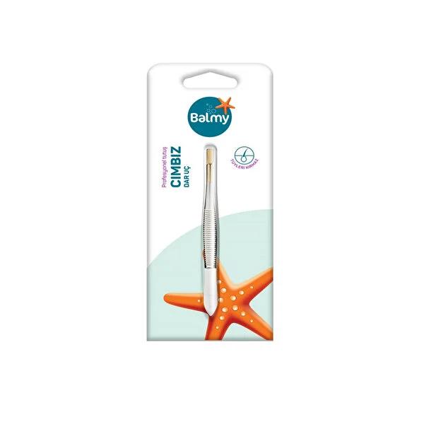 Balmy Precision Tweezers - Narrow Tip for Eyebrow and Bikini Line Grooming