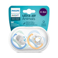 Philips Avent Ultra Animals Baby Pacifier for 0-6 Months - Soothing, Easy to Clean, and Sterilizable