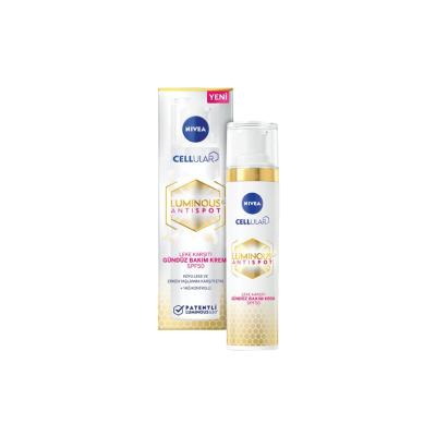 Nivea Luminous630 Anti-Spot Day Cream SPF50: Fade Dark Spots, Brighten Skin & Protect from Sun - Hyperpigmentation Treatment, 1.35 fl oz