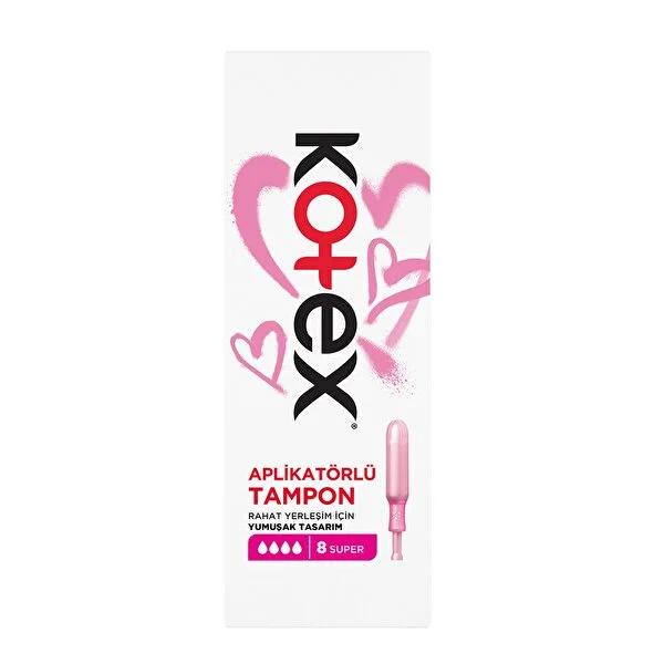 Kotex Tampon SŸper 8'li - Easy to Use Menstrual Hygiene Product for Women