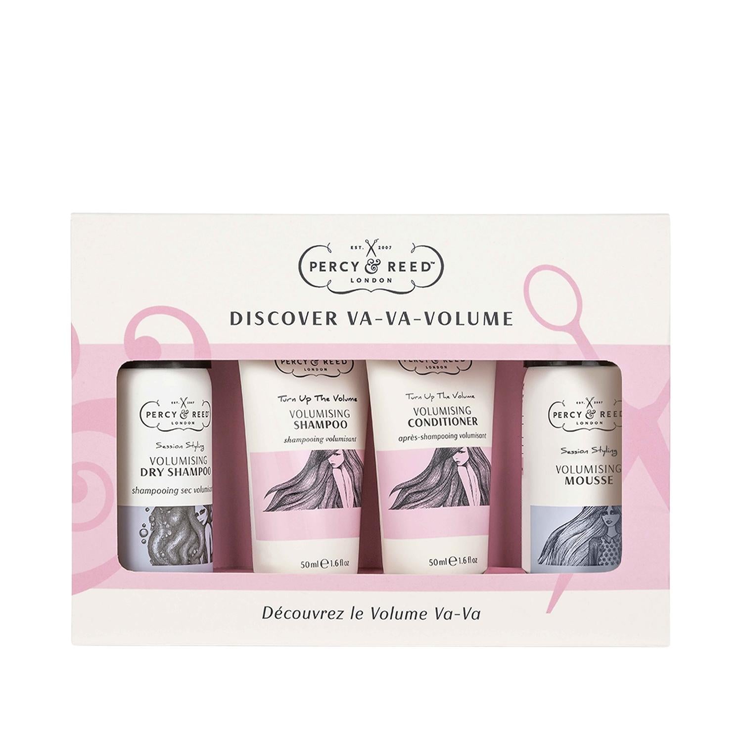 Percy & Reed Va-Va-Volume Hair Care Set: Volumizing & Thickening for Fine Hair | Fuller, Thicker Hair & Enhanced Volume