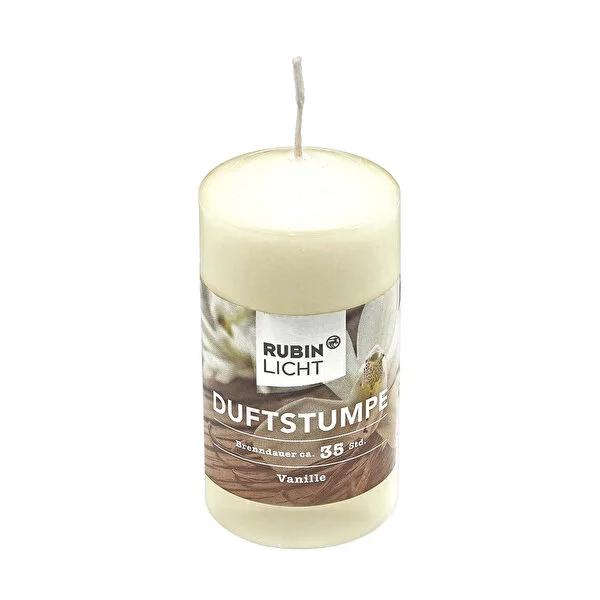 Rubin Licht Bourbon & Vanilla Scented Candle - 4.33 x 2.36 inches, 35 Hours Burn Time, Relaxing Ambiance for Home Decor