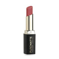 Golden Rose Matte Powder Lipstick - Hyaluronic Acid, Moisturizing, Long-Lasting Lip Color