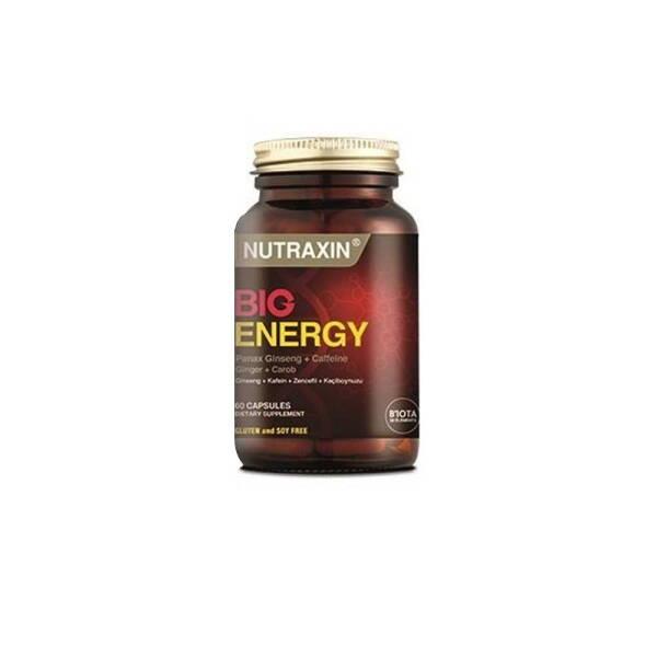 Nutraxin Big Energy Capsules - Energy Booster | 60 Count