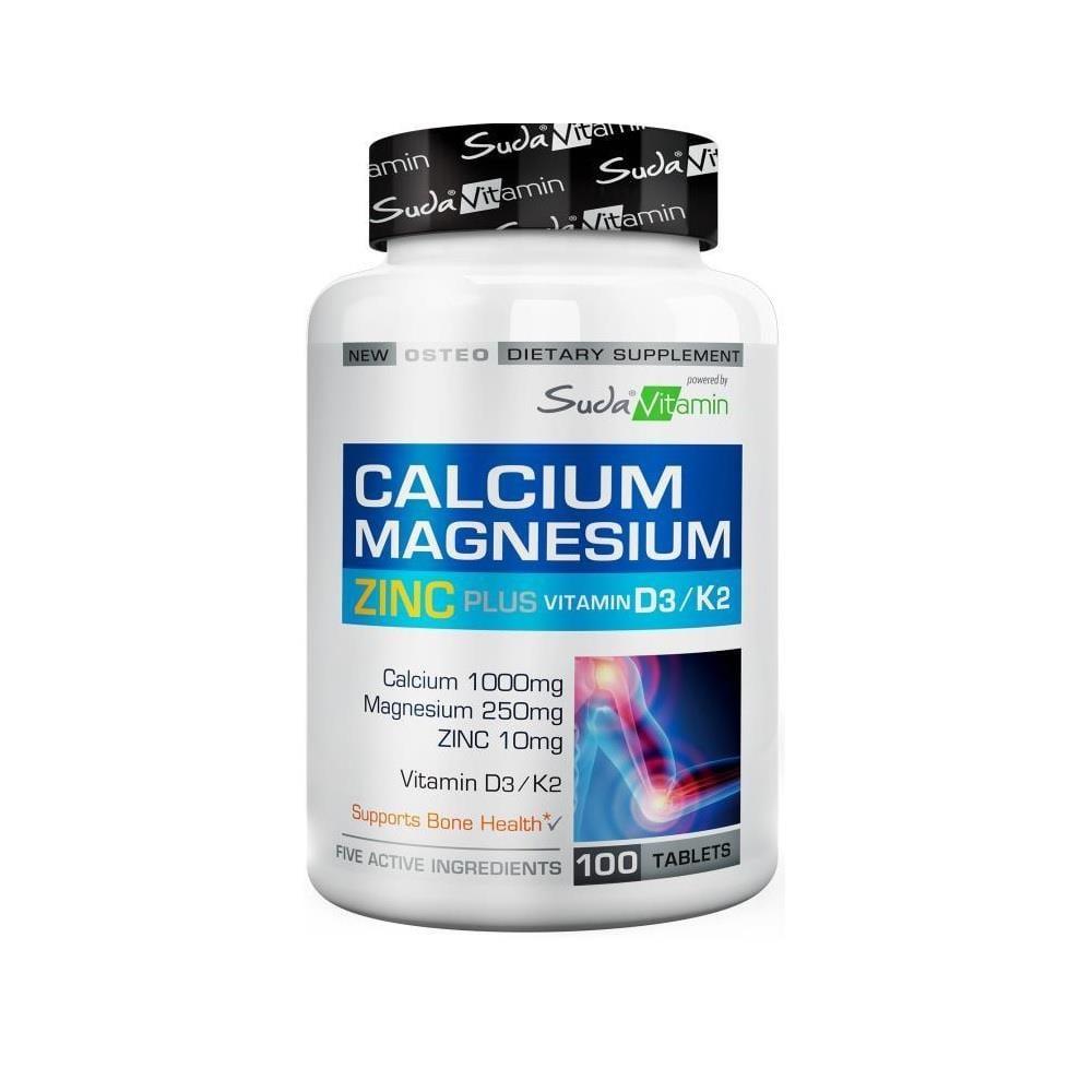 Suda Vitamin Calcium Magnesium Zinc Plus 100 Tablet