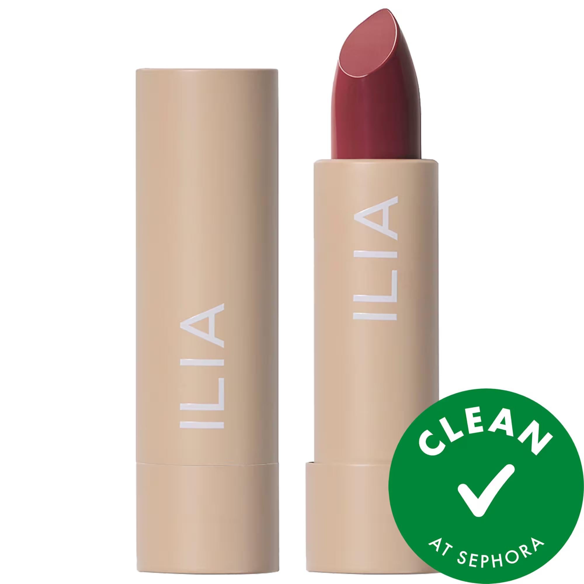 ILIA Color Block High Impact Lipstick - Clean, Long-Lasting Lip Color with Natural Ingredients