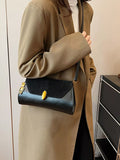 Adjustable Strap Flap Crossbody Bag