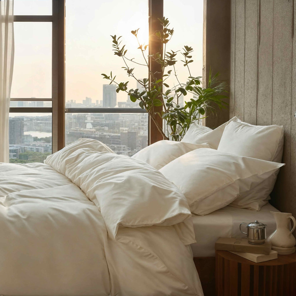 Italic Luxe Australian Sateen Sheet Set — detail shot 12