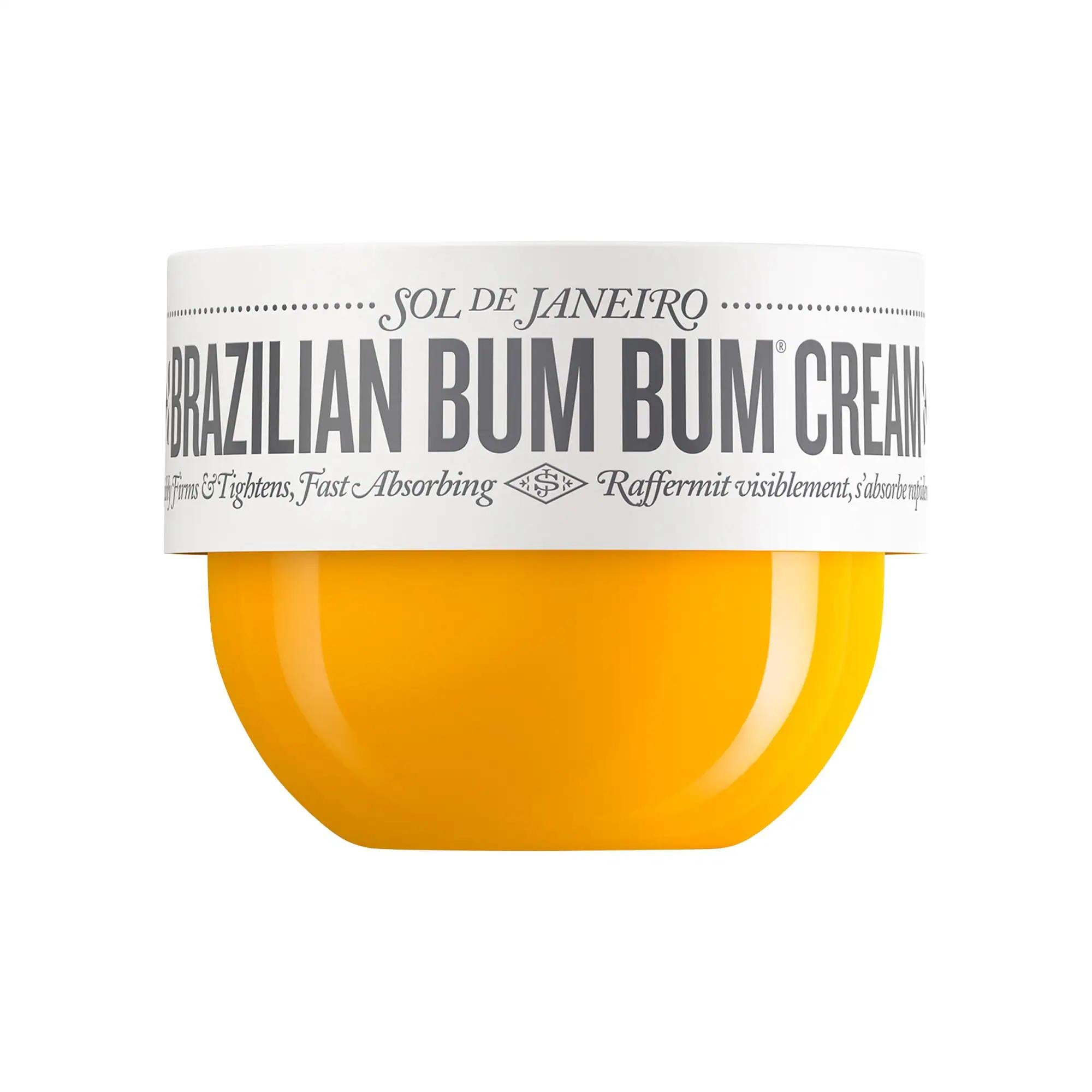 Sol de Janeiro Brazilian Bum Bum Visibly Firming Refillable Body Cream with Caffeine-Rich Guaranˆ - Moisturizing, Firming Body Cream for Dry Skin