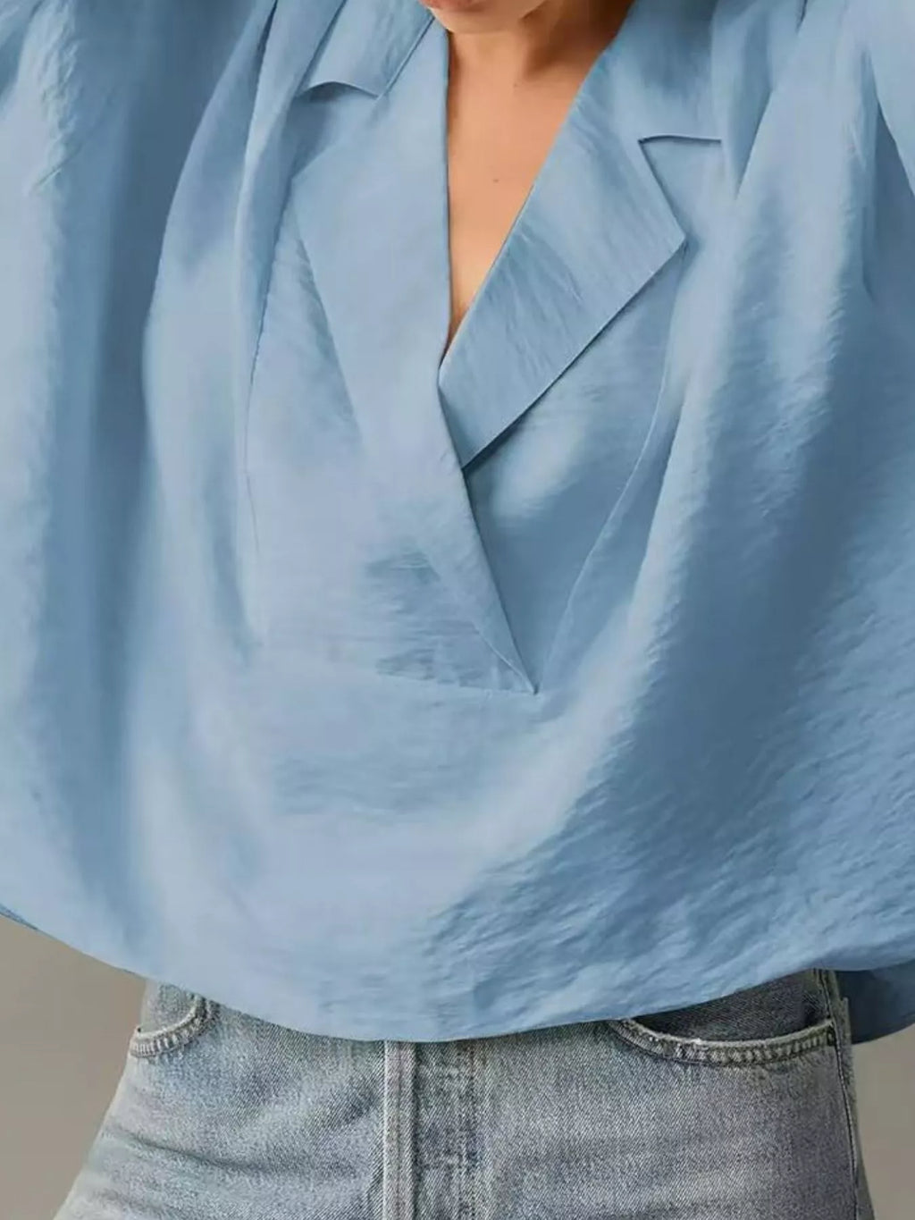 Relaxed Fit Half Sleeve Blouse