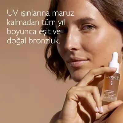 Caudalie Sunless Tanning Drops: Natural Bronzer with Hyaluronic Acid for Sunless Glow | Sensitive Skin Friendly