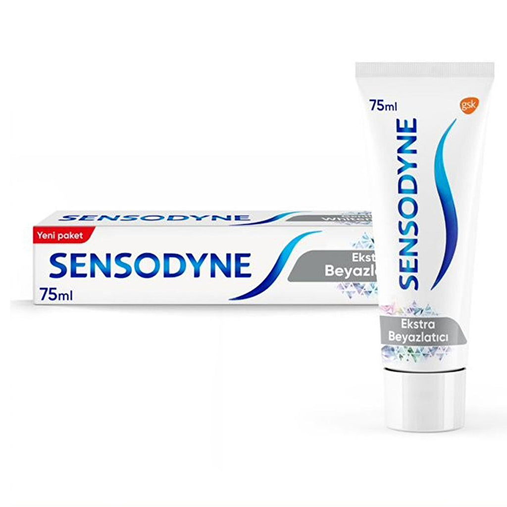 Sensodyne Sensitive Teeth Whitening Toothpaste with Fluoride - 2.54 fl oz