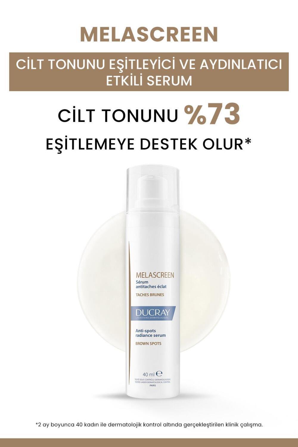 Ducray Melascreen Serum - Brightening & Skin Toning Serum for Hyperpigmentation (40ml)