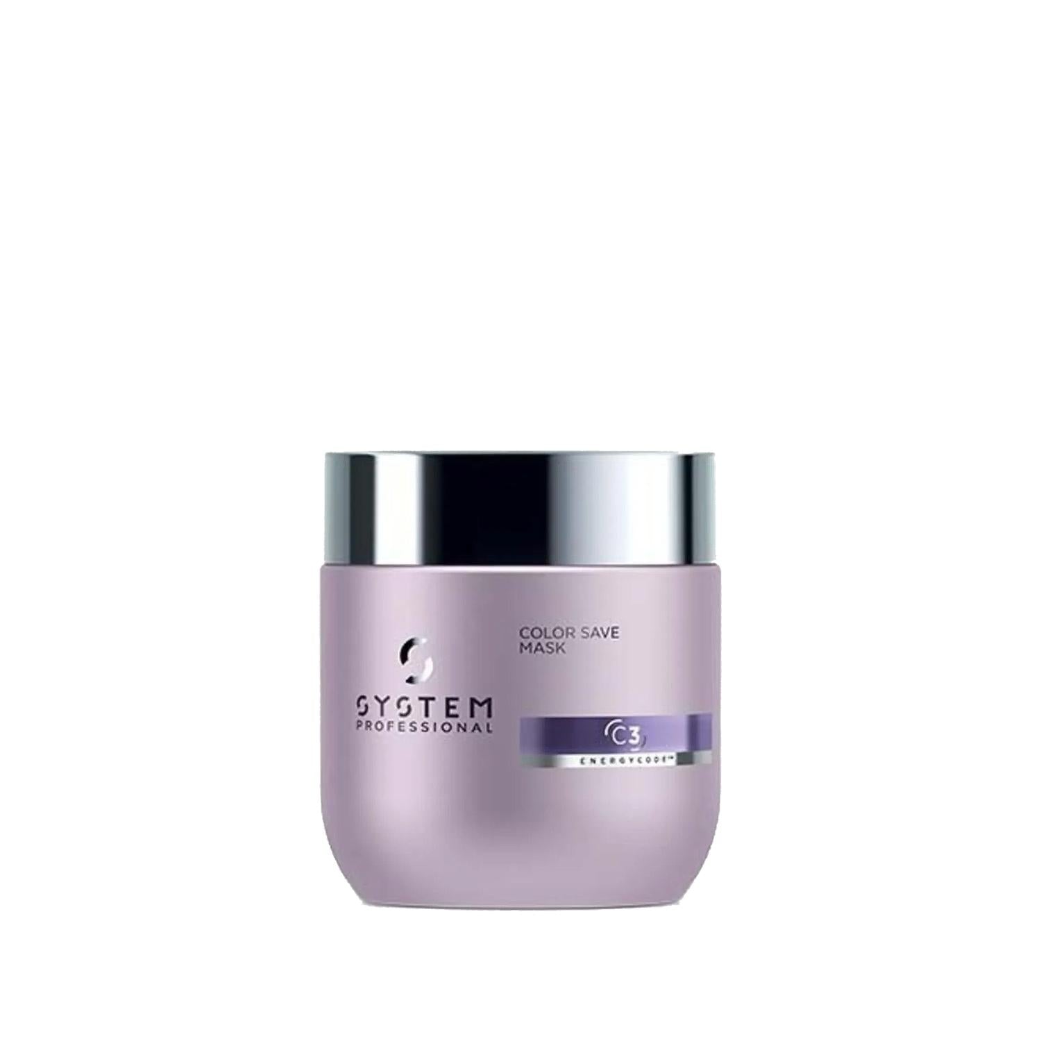 Wella System Professional Color Save Hair Mask - 13.53 fl oz, Nourishing & Color Protecting Treatment for Vibrant Colored Hair
