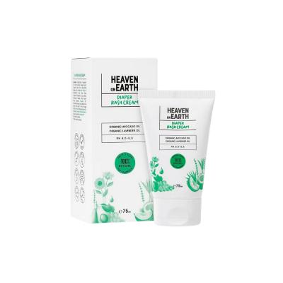 Heaven On Earth Natural Diaper Cream for Babies - Organic, Non-Nano Zinc Oxide, 2.54 fl oz