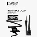 Flormar Dipliner Black Classic Liquid Eyeliner