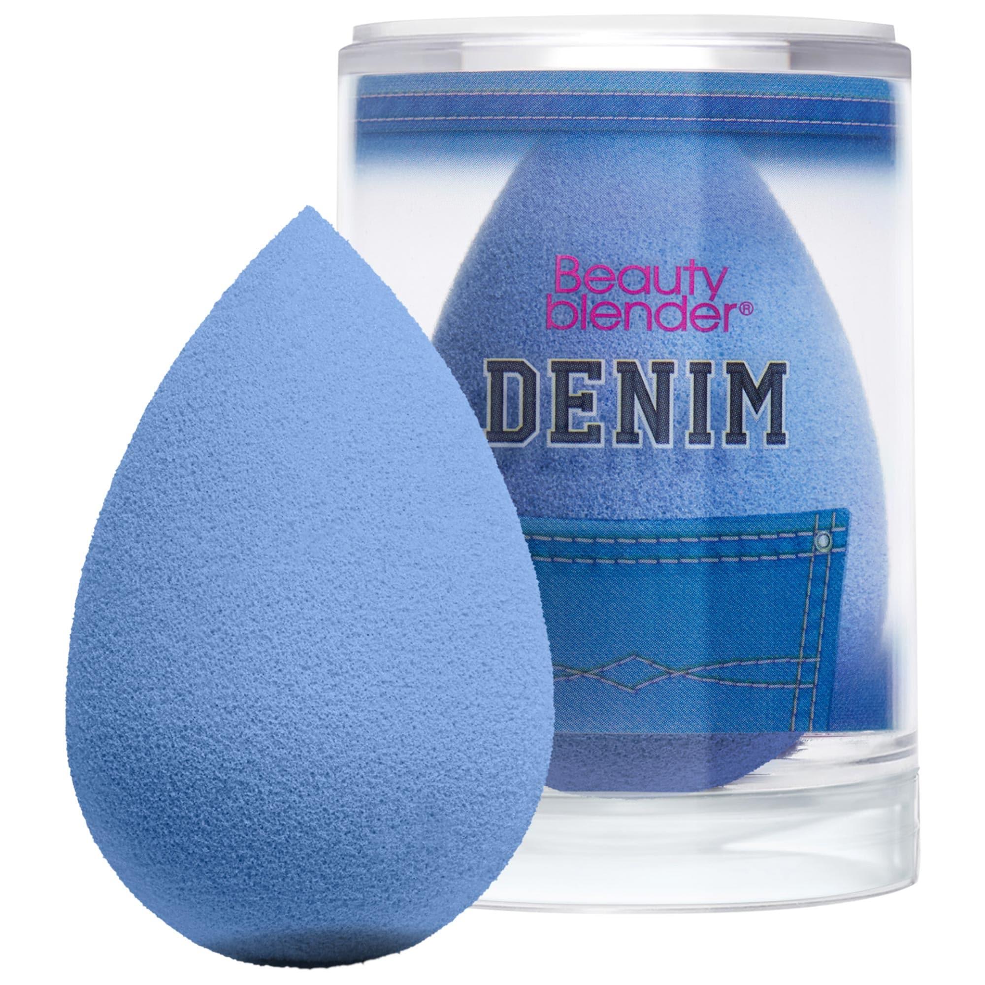 Beautyblender Denim Makeup Sponge: Achieve Flawless, Streak-Free Application with this Limited-Edition, Vegan & Cruelty-Free Blending Tool