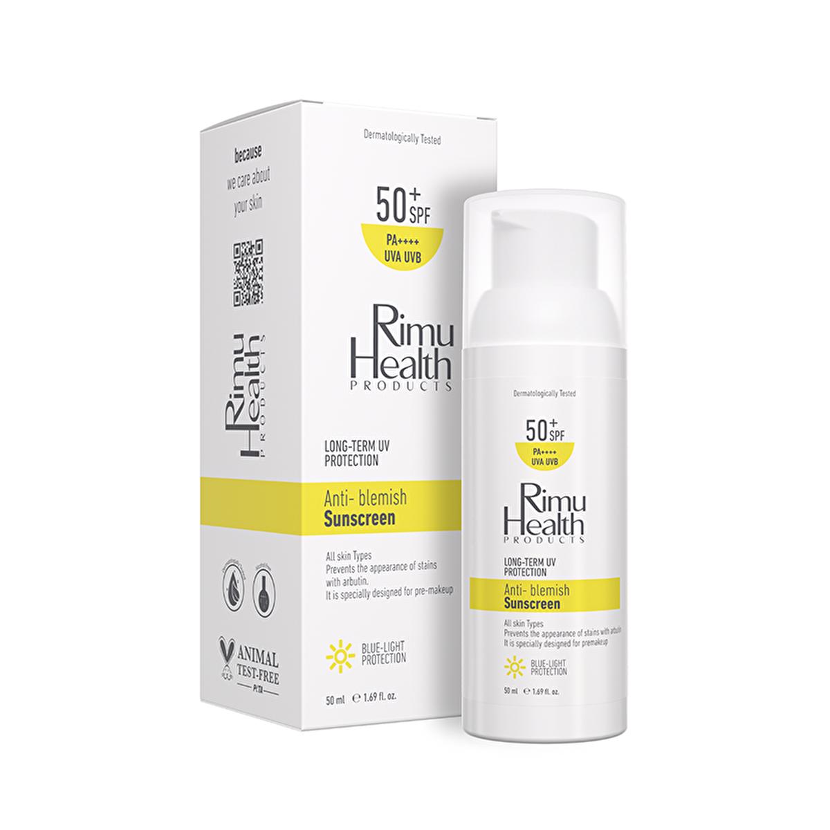 Rimu Health Arbutin & Vitamin C Sunscreen: Even Skin Tone, Reduce Dark Spots & UVA Protection - 50ml