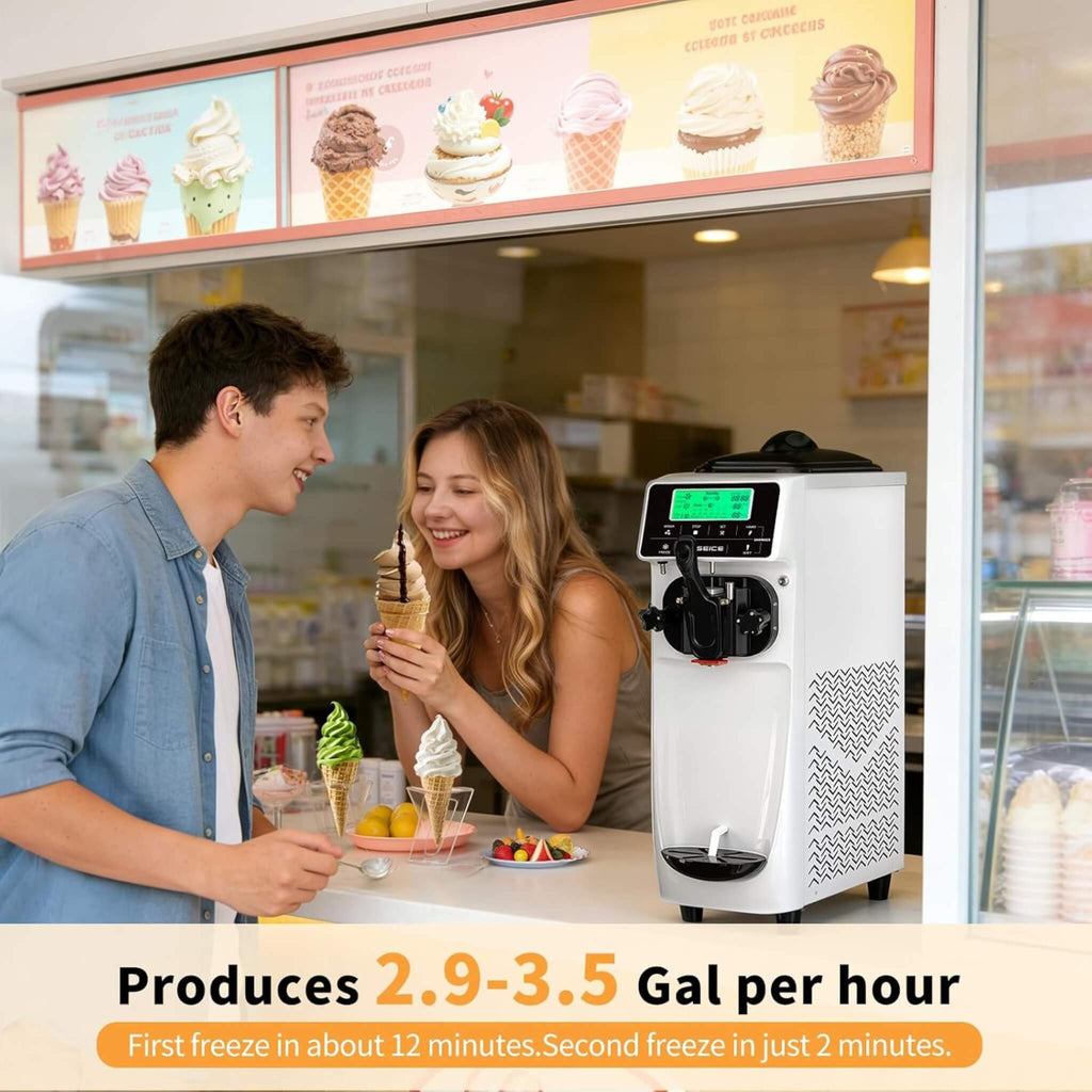 1.6-Gal Single-Flavor Soft Serve Ice Cream Maker With Pre Cool (SAK96024) – SAKSBY WHOLESALE, view 9