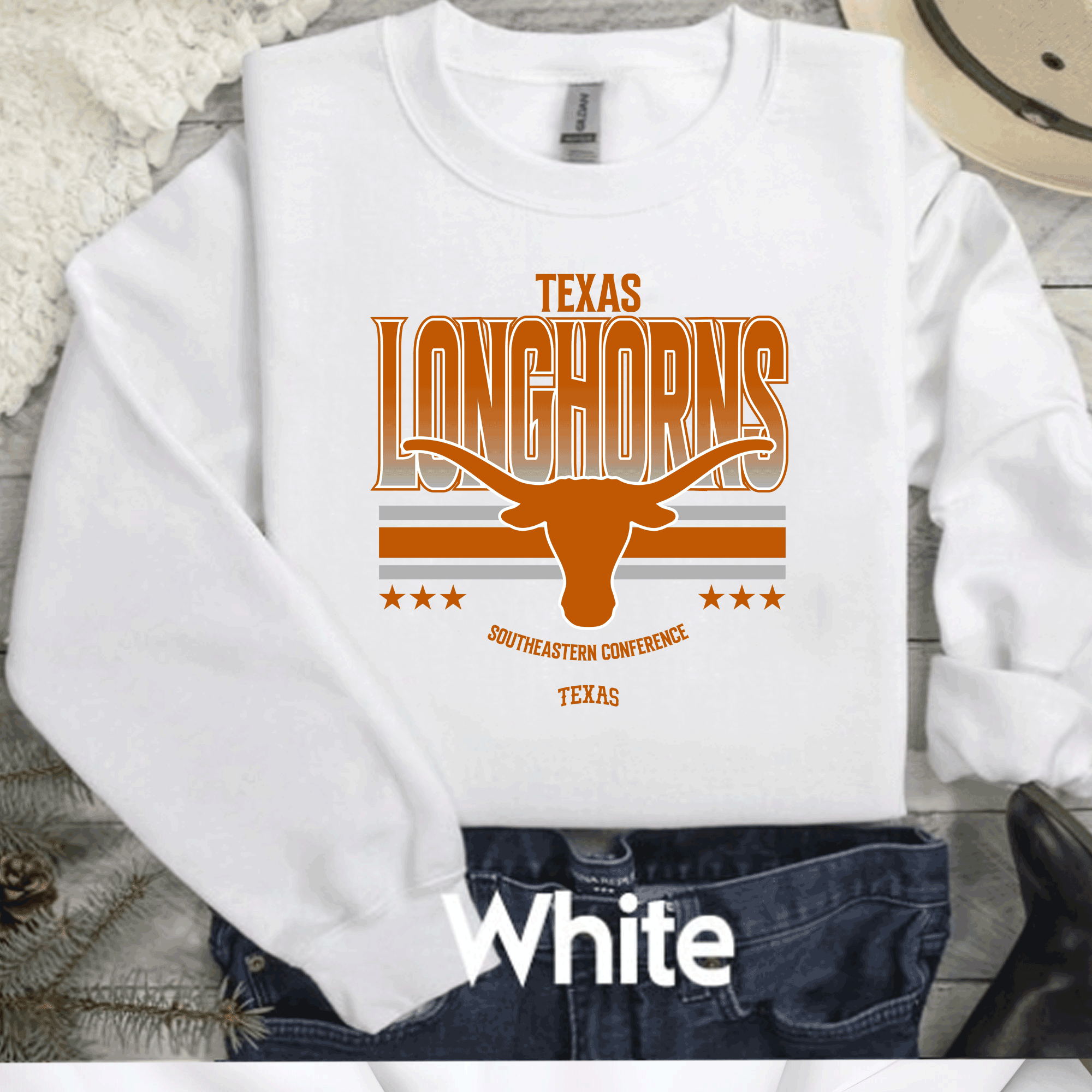 A Blessed Texas Mess Boutique University of Texas Football Shirts, Longhorns Football sweatshirts, SEC… — apparel & accessories category context
