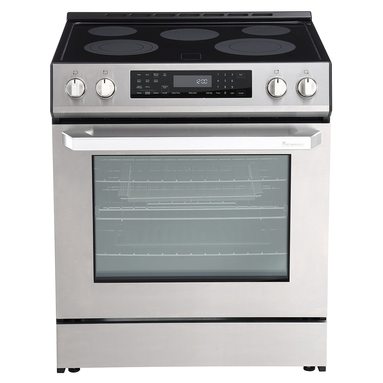 Rangaire 30" Electric Range Self-cleaning Air Fry True Convection Oven Slide-in Stainless Steel RRE303GS – Rangaire Appliance