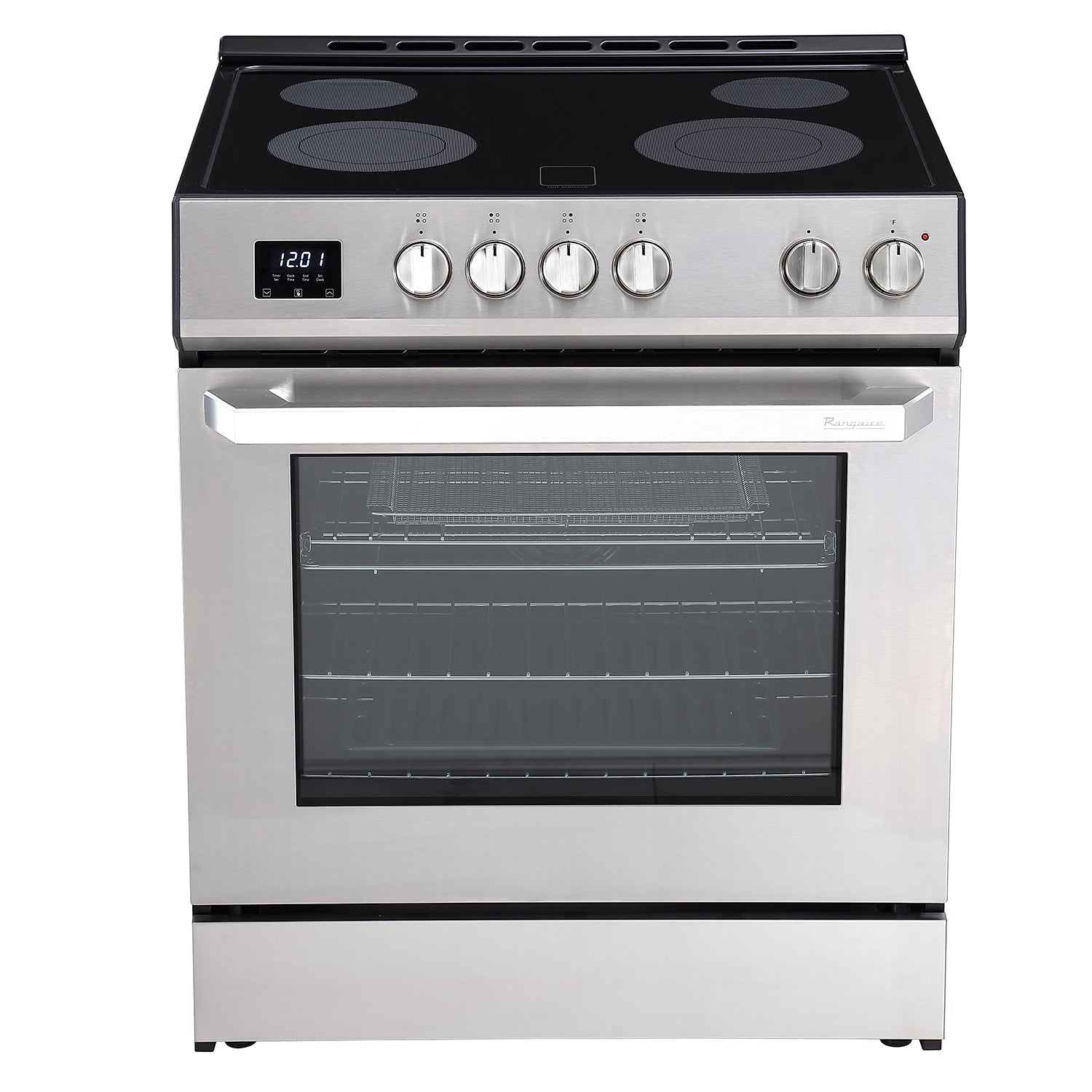 Rangaire 30" Electric Range AirFry Convection Oven Slide-in Stainless Steel RRE303TS – Rangaire Appliances