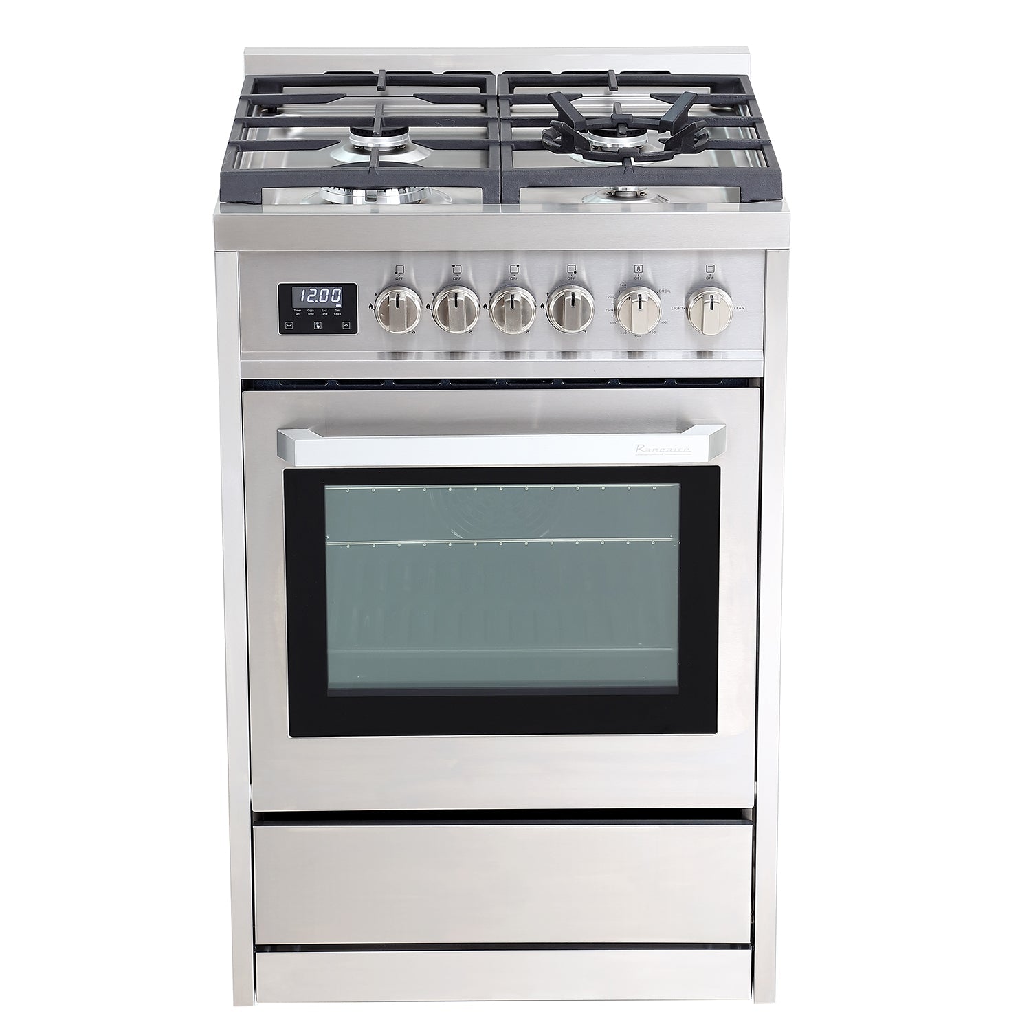 Rangaire 24" Gas Range Convection Oven Freestanding Stainless Steel RRG241TS – Rangaire Appliances