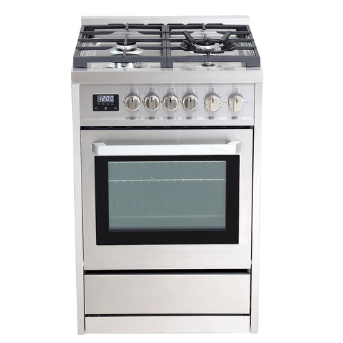Rangaire 24" Gas Range Convection Oven Freestanding Stainless Steel RRG241TS – Rangaire Appliances