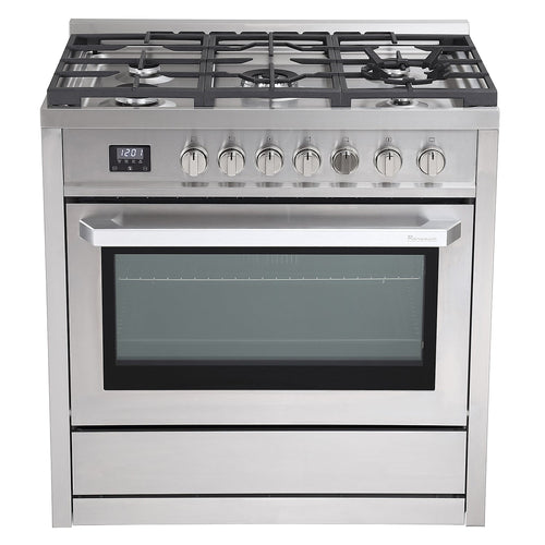 Rangaire 36" Gas Range Convection Oven Freestanding Stainless Steel RRG361TS – Rangaire Appliances
