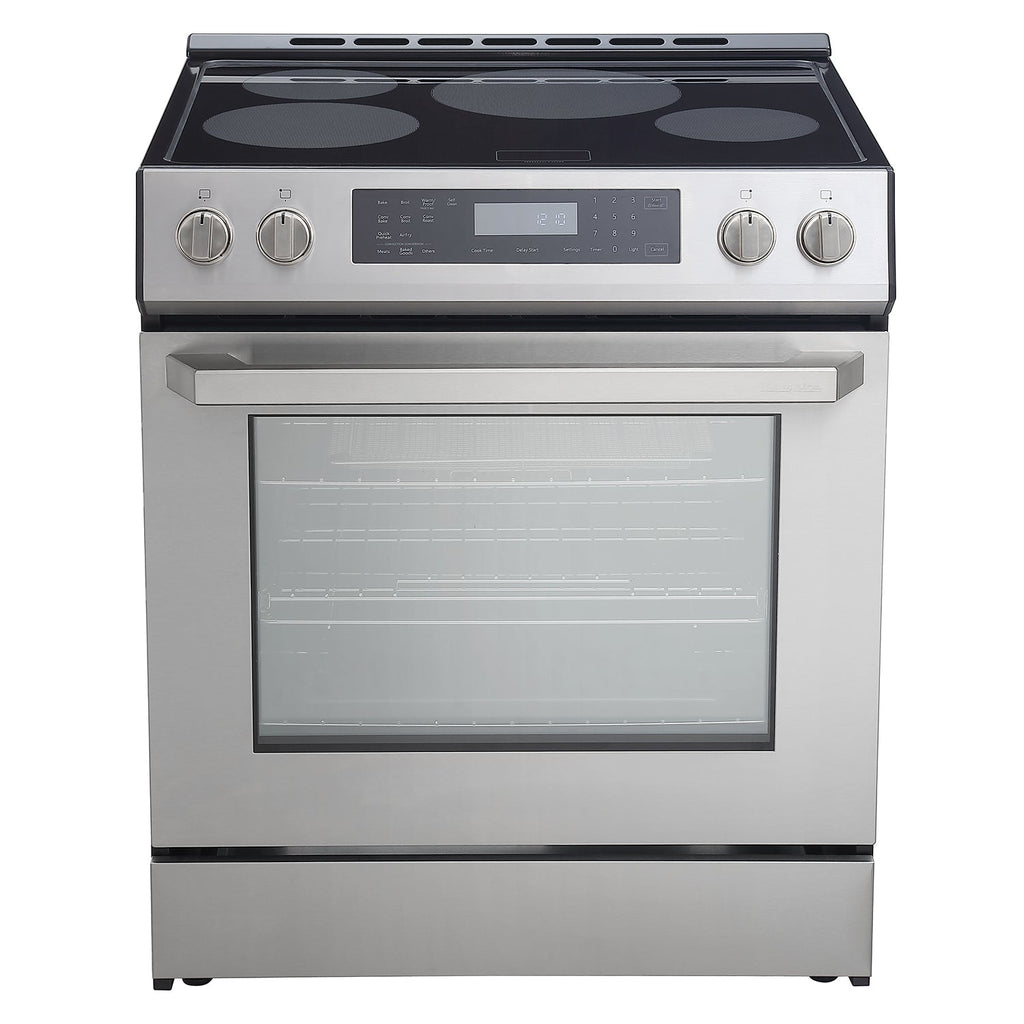 Rangaire 30" Induction Range Self-cleaning Air Fry True Convection Oven Slide-in Stainless Steel RRI303GS – Rangaire Applianc
