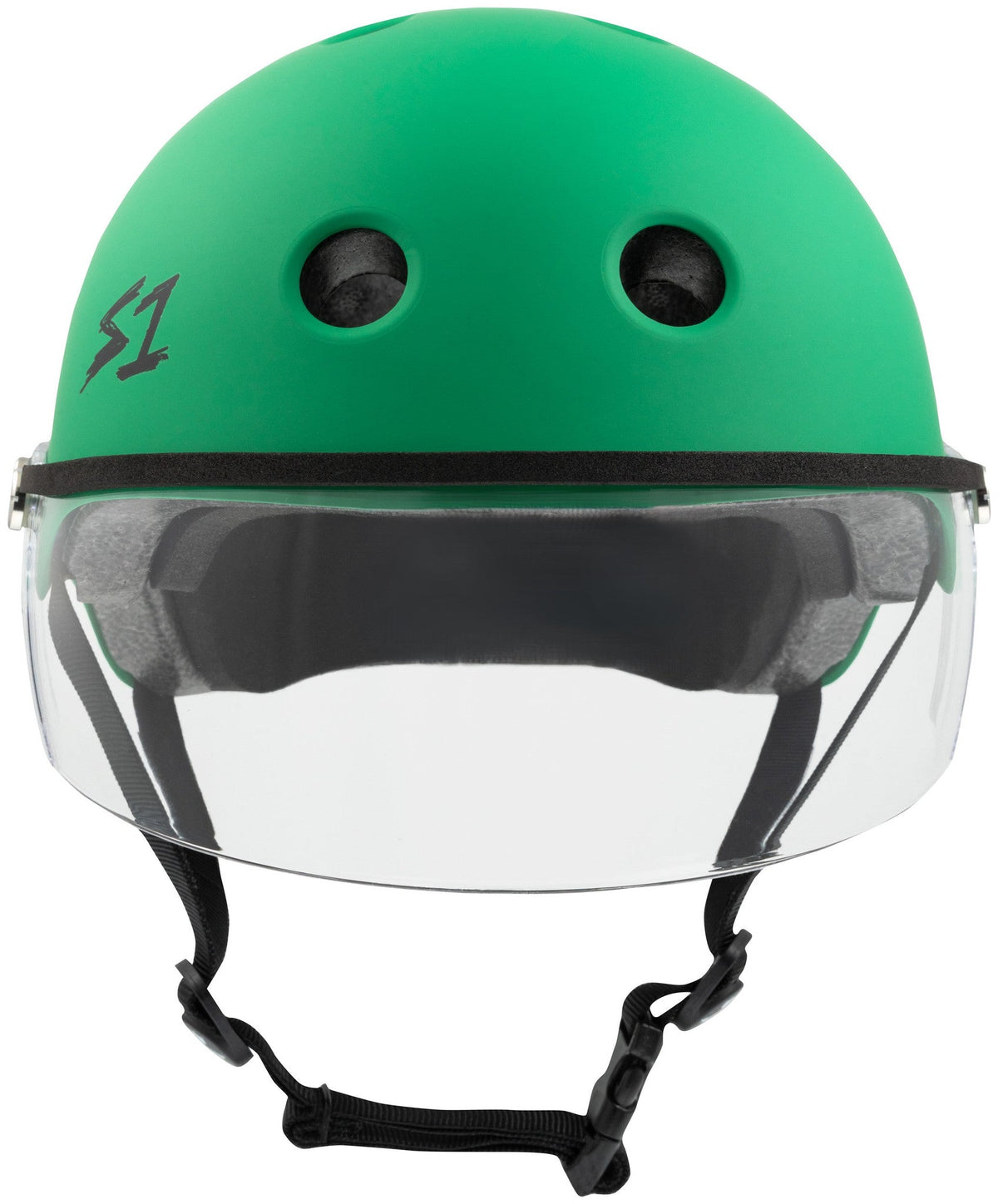 S1 Lifer Visor Gen 2 Helmet - Kelly Green Matte