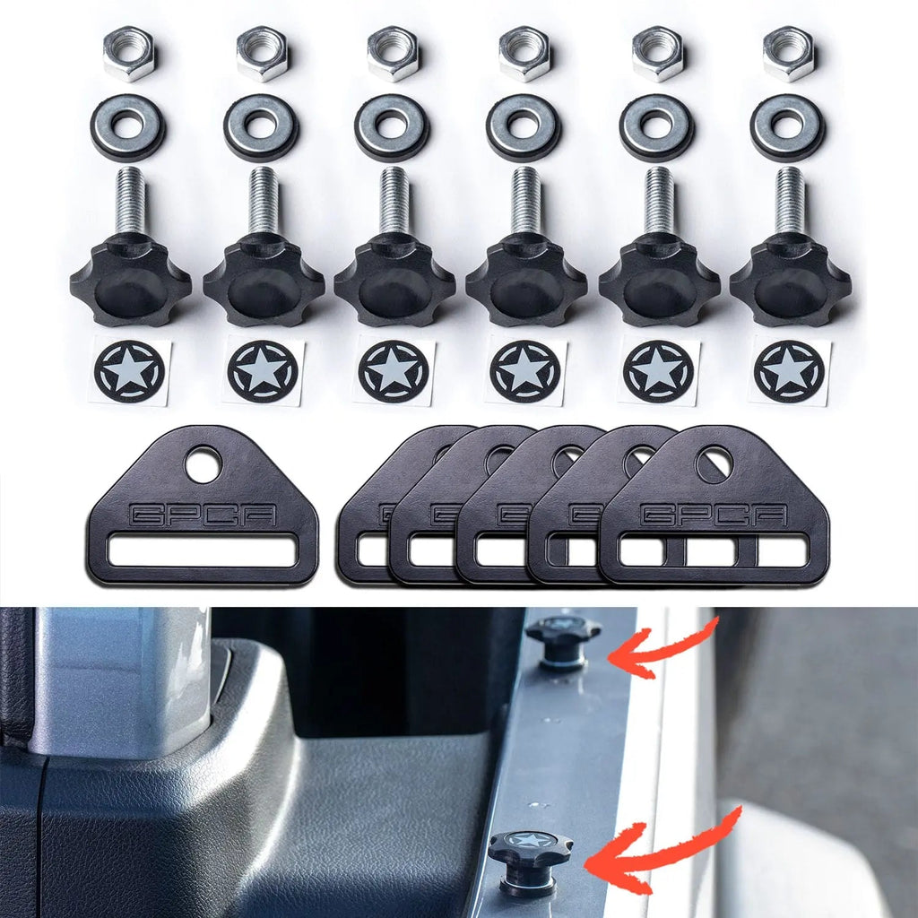 GPCA GP-Star Versatile Quick-Release Thumbscrew Set — main product shot