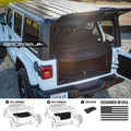 GPCA Jeep Wrangler JL 4DR Cargo Cover LITE (2018+) — fabric or material detail