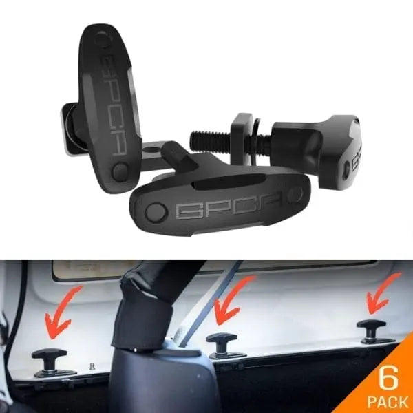 GPCA Jeep Wrangler Tie-Down Anchor PRO — Versatile Quick-Release — main product shot