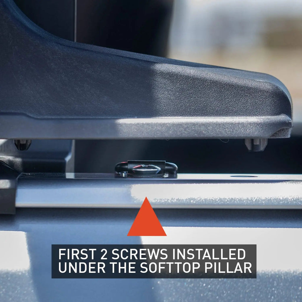 GPCA Jeep Wrangler Tie-Down Anchor PRO — Versatile Quick-Release — product on model