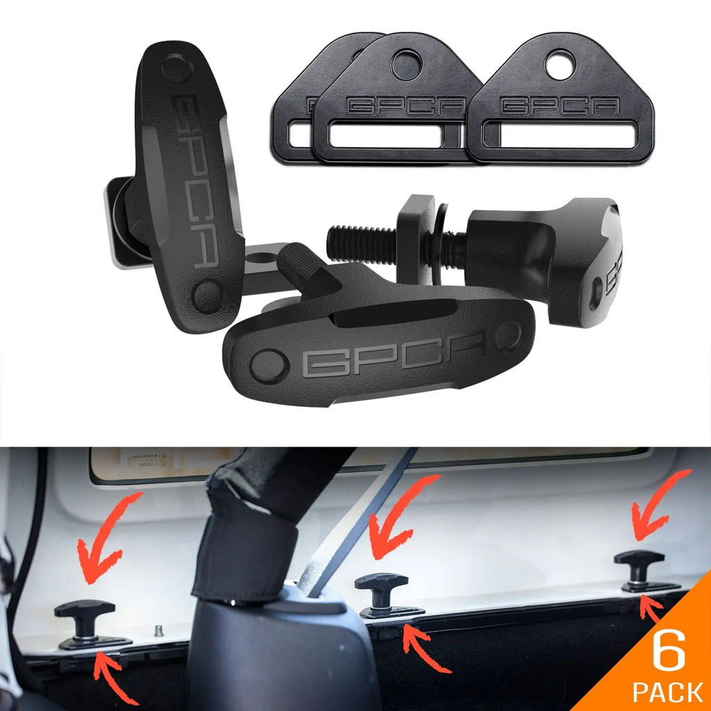 GPCA Jeep Wrangler Tie-Down Anchor PRO — Versatile Quick-Release — main product shot