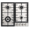Rangaire 24" Gas Cooktop 4 Burners Stainless Steel RCG241S – Rangaire Appliances