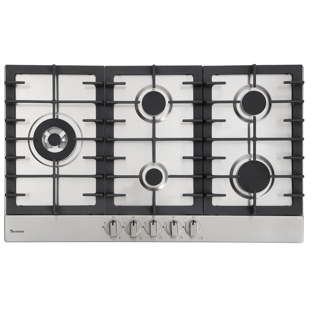 Rangaire 34" Gas Cooktop 5 Burners Stainless Steel RCG341S – Rangaire Appliances