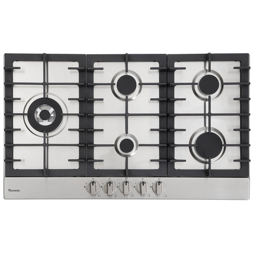 Rangaire 34" Gas Cooktop 5 Burners Stainless Steel RCG341S – Rangaire Appliances