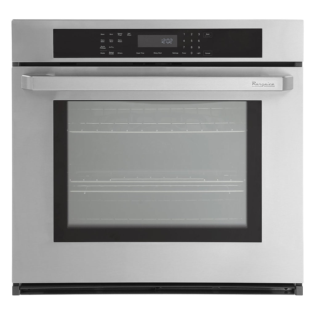Rangaire 30" Single Electric Wall Oven Self-cleaning Air Fry True Convection Stainless Steel RWOS301GS – Rangaire Appliances