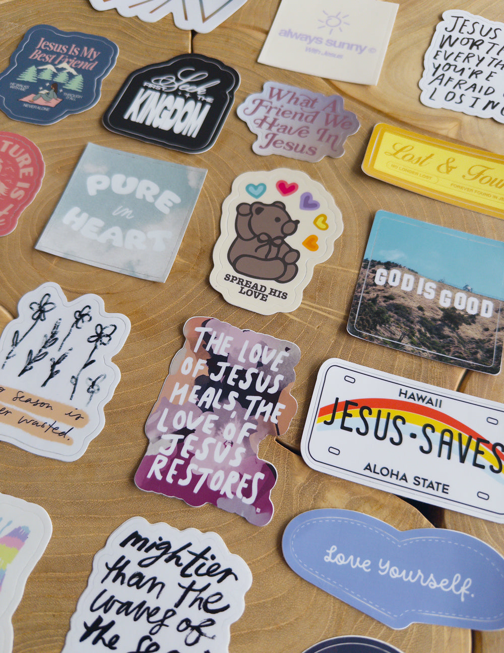 Elevated Faith 10 Random Stickers — main product shot