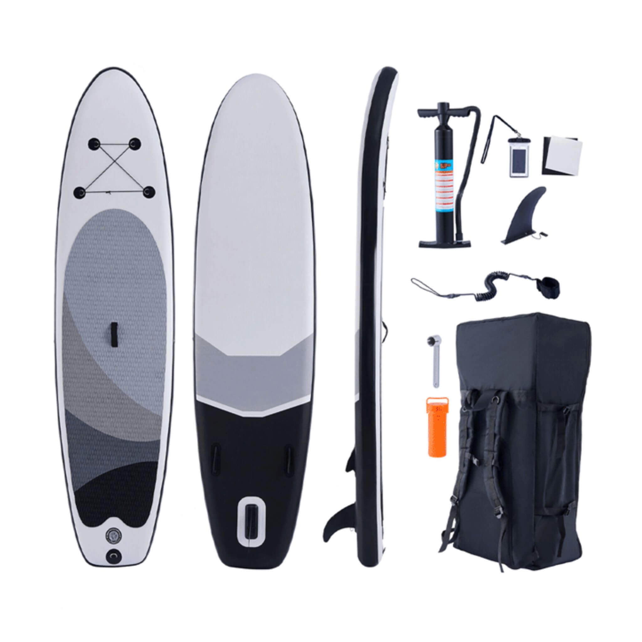 10FT Inflatable Blow Up SUP Paddle Board W/ Carrying Bag & Pump (SAK43678) – SAKSBY WHOLESALE, view 3