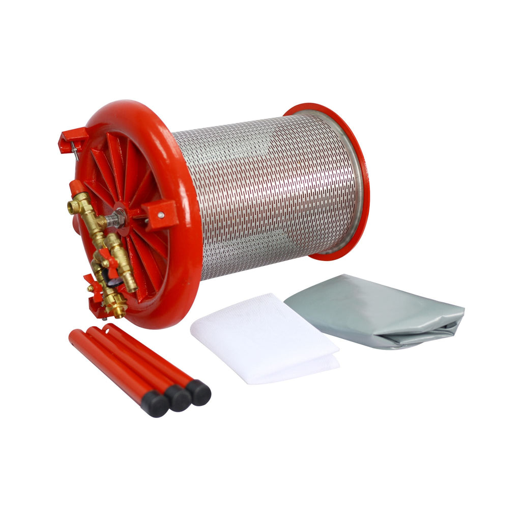10-Gal Stainless Steel Hydraulic Fruit Wine Apple Press (SAK85622) – SAKSBY WHOLESALE, view 6
