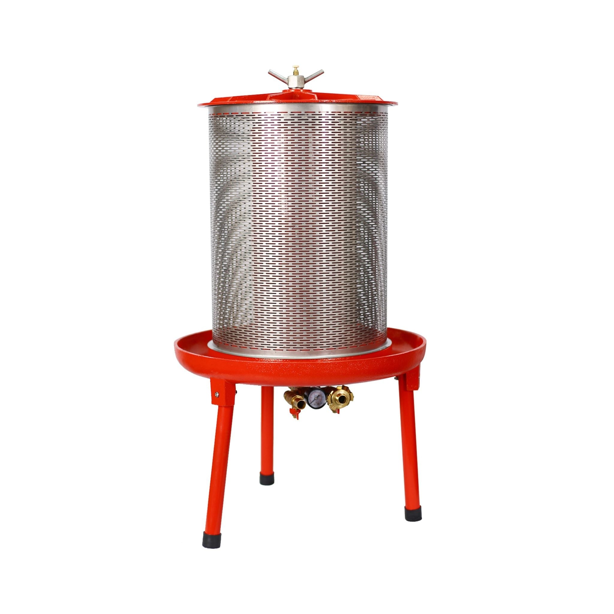 10-Gal Stainless Steel Hydraulic Fruit Wine Apple Press (SAK85622) – SAKSBY WHOLESALE