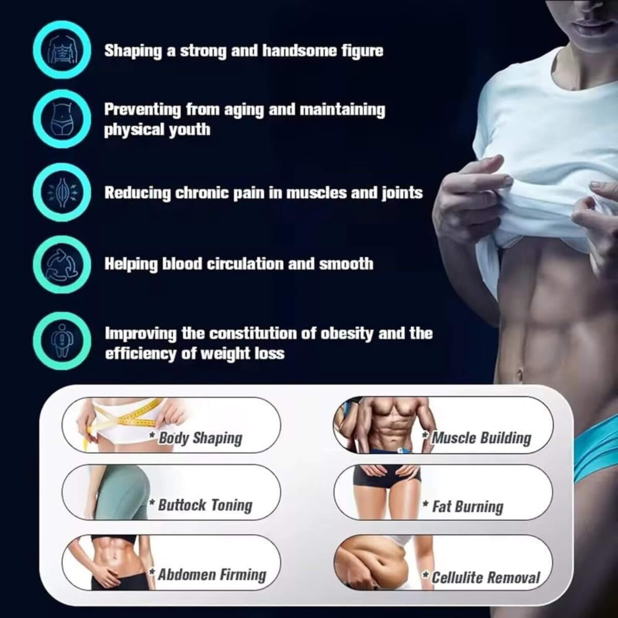10-In-1 Full-Body Anti-Aging Skin Firming And Lifting Device (SAK78125) – SAKSBY WHOLESALE, view 7