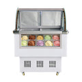 10-Pan 220V Commercial Gelato Display Freezer With LED Lighting (SAK59302) – SAKSBY WHOLESALE