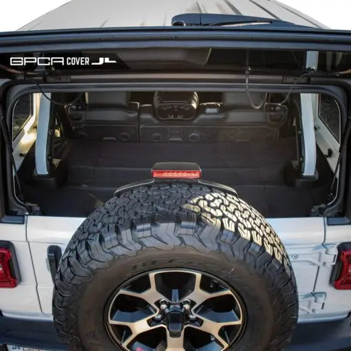 GPCA Jeep Wrangler JL 4DR Cargo Cover LITE (2018+) — packaging